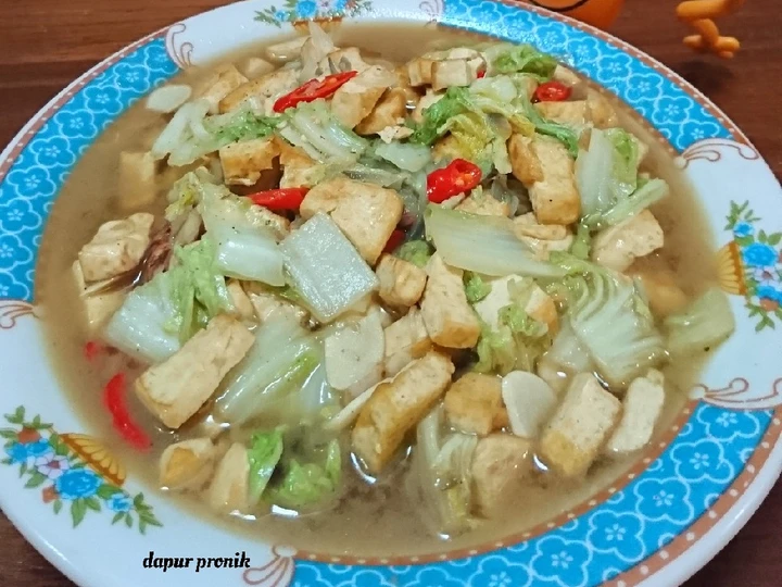 Cara Gampang Menyiapkan Resep Tumis Tahu Sawi Putih yang Uenak Anti Ribet, Bikin Ngiler