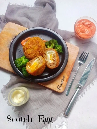 Cara Mudah Menyiapkan Resep  Scotch Egg yang Lezat Sekali, Enak Banget