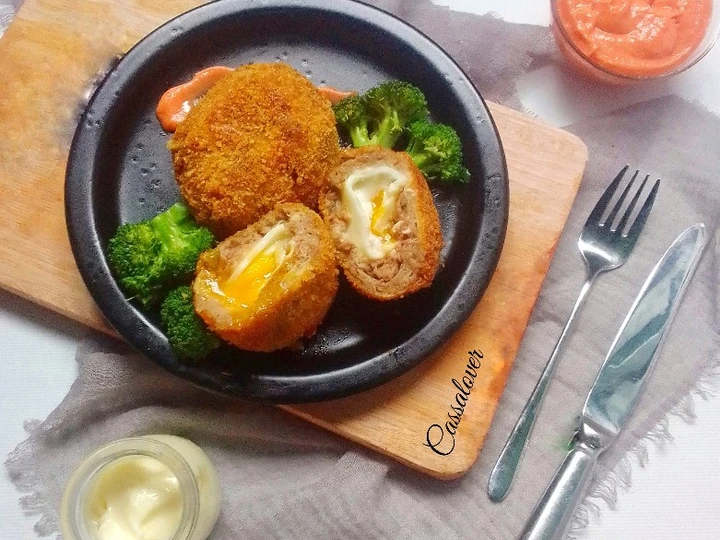 Cara Mudah Menyiapkan Resep  Scotch Egg yang Lezat Sekali, Enak Banget