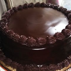 A picture of Chocolate Fudge Cake.