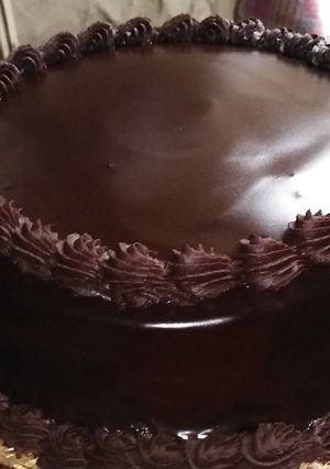 A picture of Chocolate Fudge Cake.