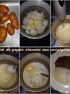 Una foto de Puré de papas cremoso