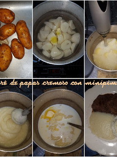 Una foto de Puré de papas cremoso