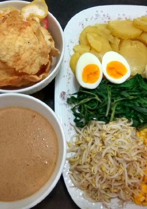 Foto resep Pecel ala kadarnya