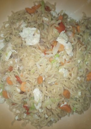 A picture of Fried indomie😋.