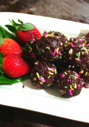 Foto resep Bola Pelangi Cokelat