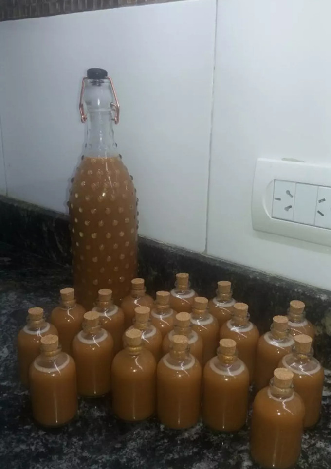 Una foto de Licor de dulce de leche