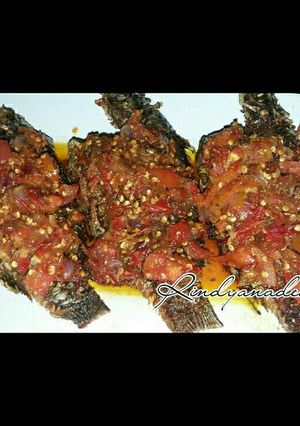 Foto resep Nila Goreng siram sambal