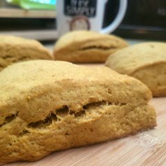 A picture of Pumpkin Scones.