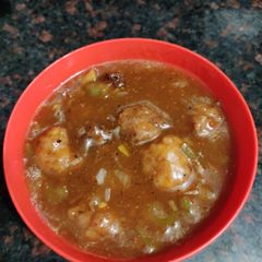 A picture of Spicy Manchurian...