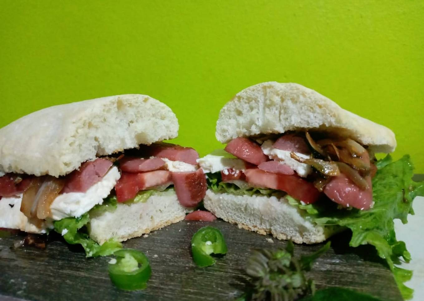 Ciabatta a la mexicana