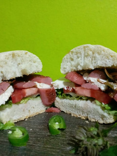 Una foto de Ciabatta a la mexicana