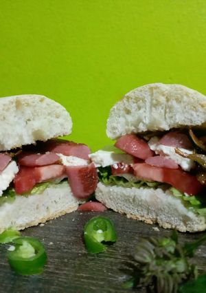 Una foto de Ciabatta a la mexicana