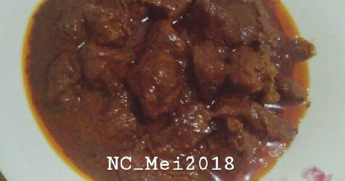 Resep bumbu rendang daging pemula rumahan enak dan mudah - Cookpad