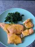 Salmón en salsa de cítricos