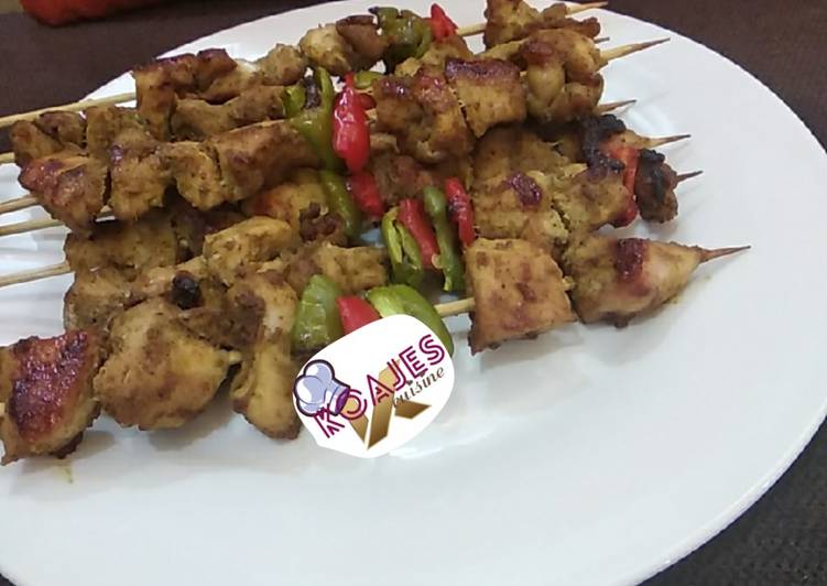 Recipe of Tastefully Chicken kebab