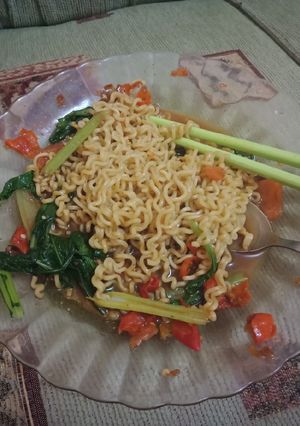 Foto resep Indomie Nyemek Pedas