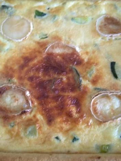 Una foto de Quiche de calabacín