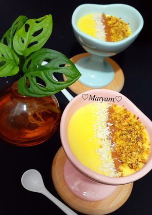 عکسی از دستور فرنی نارگیلی