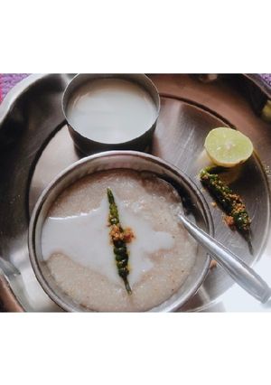 A picture of Jowar rava Porridge.