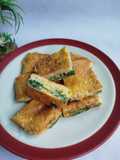 Spinach Rice Omelette