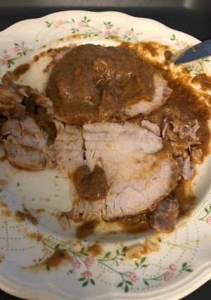 Una foto de Lomo de cerdo en leche