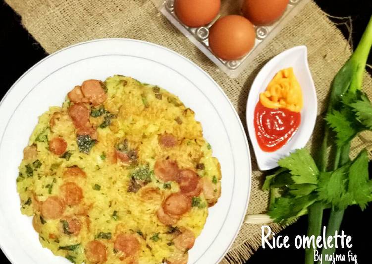 Rice Omelette