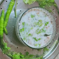 A picture of Chatpata Raita.