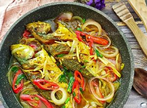 Gambar Ikan Masak Asam/Cuka/ Rendang Asam