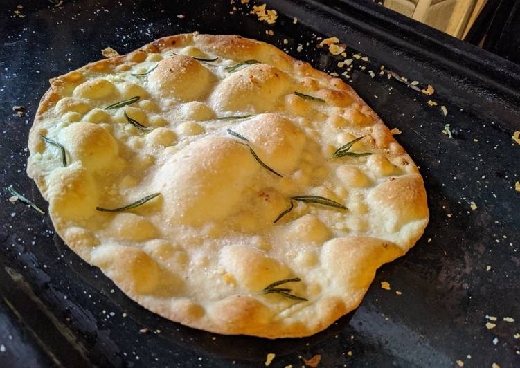 Recipe of Award-winning Italian thin focaccia