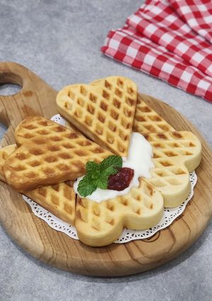 Foto resep Waffle Kilat Simple