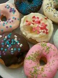 Una foto de Donas con glasé