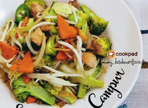 Gambar Sayur Goreng Campur