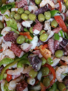Una foto de Ensalada de pulpo