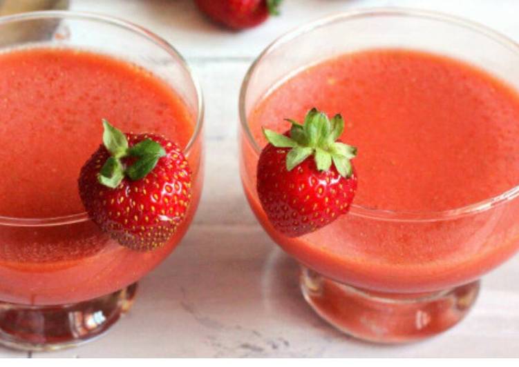 Gazpacho fresas