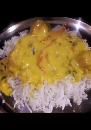 कढ़ी चावल (kadhi chawal recipe in Hindi) रेसिपी मुख्य फोटो