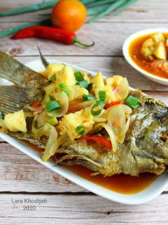 Foto resep Gurame Goreng Asam Manis