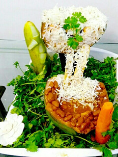 A picture of Rajma Chawal.