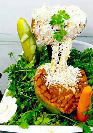 A picture of Rajma Chawal.