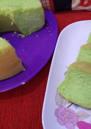 Foto resep Bolu ketan putih pandan