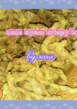 Foto resep Usus ayam crispy