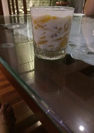 Hình của món Sữa chua mít.