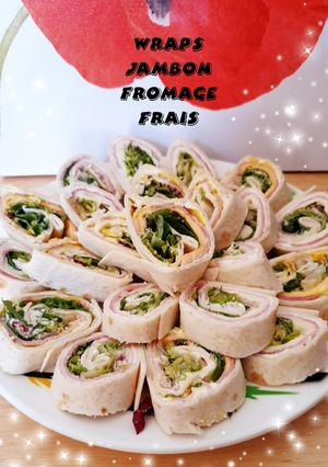 A picture of Mini Ham and Cream Cheese Wraps.
