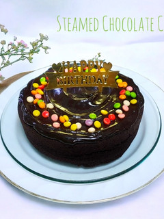 Foto resep Steamed Chocolate Cake 🍫🫕❤️