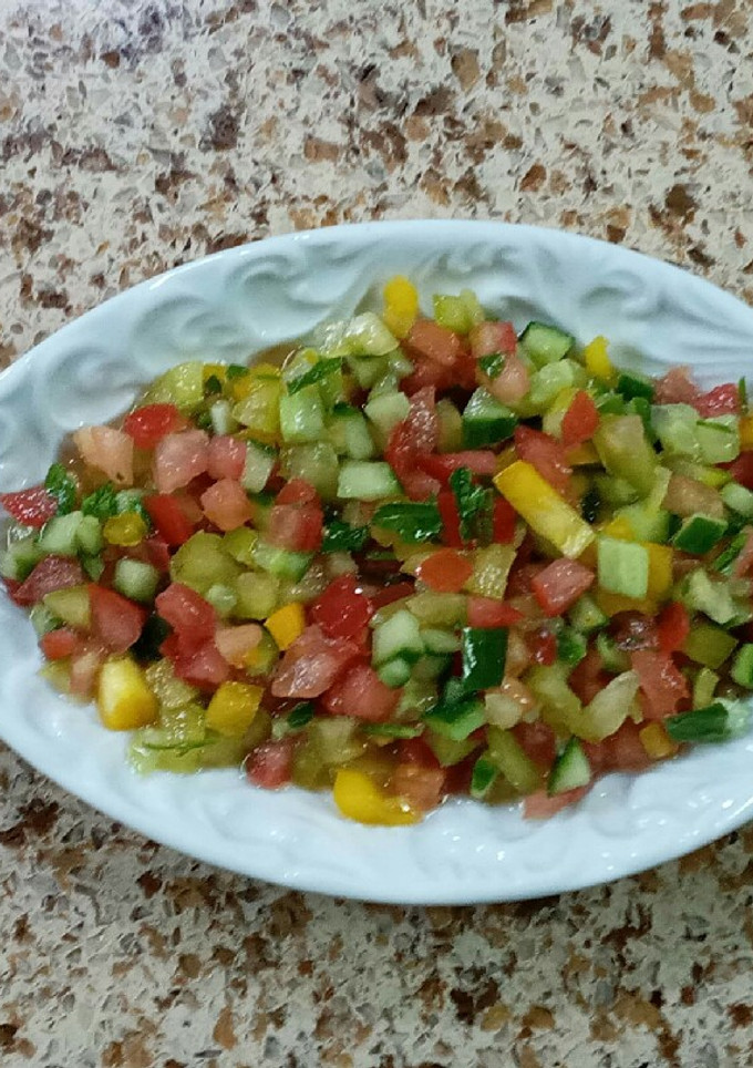 صورة لوصفة 👌 سلطة الخضار 👌