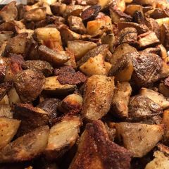 The best roasted potatoes A picture of The best roasted potatoes.