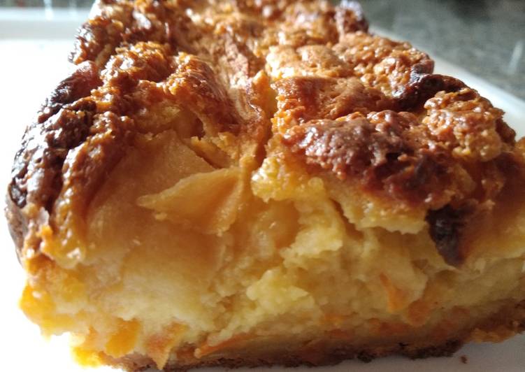 Bizcocho de manzana y zanahoria