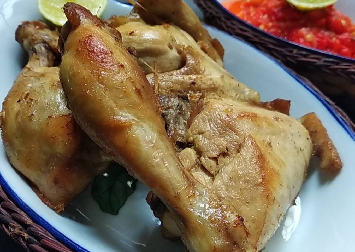 Ayam Pop Tanpa Air Kelapa