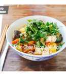 Bánh canh nui chay