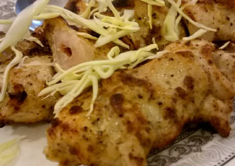 Steps to Make Perfect Chicken malai boti